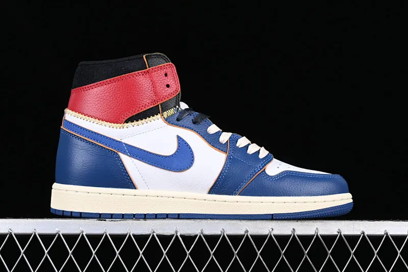 All categories Air Jordan Jordan series basketball shoes Air Jordan 1 High Air Jordan 1 x Union AJ1 Joe 1 limited edition four-color deconstruction stitching basketball shoes BV1300-146